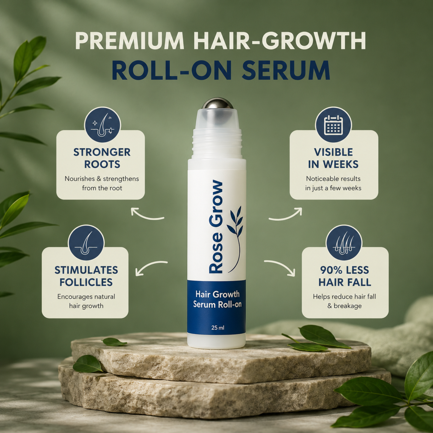 Rosemary Hair Growth Rollerball Serum